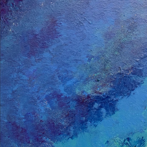 16 x 20 painting, mixed media, original art - Picture 7 of 9